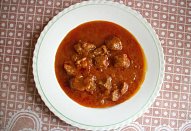 Vepřový chilli guláš