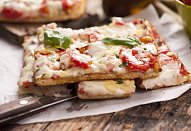 Pizza z listového těsta