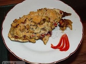 Plněný lilek (melanzane ripiene) Plněný lilek (melanzane ripiene)