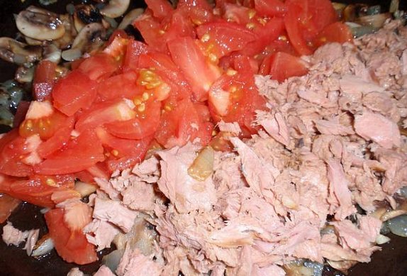 (nejen) Tuňáková směs s mozzarellou