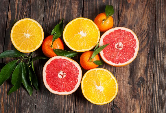 Grapefruitová limonáda s mátou a medem